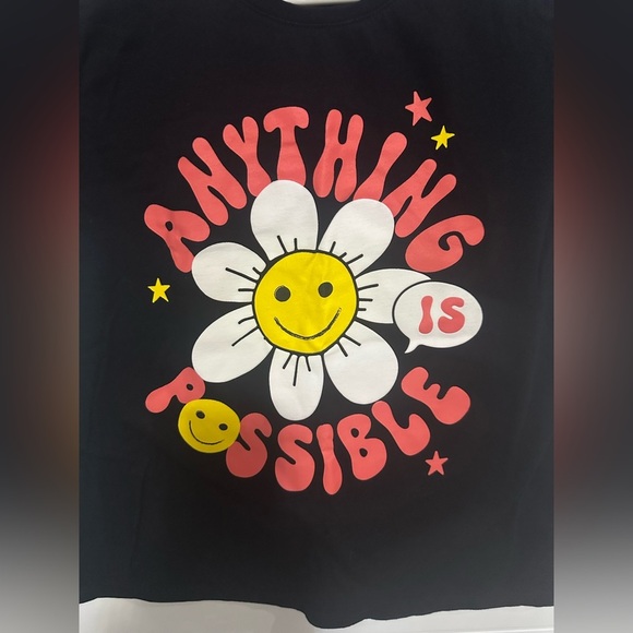 🎁The Children's Place Girls Graphic Short Sleeve Shirt- Size XXL 🎁 - Picture 3 of 5